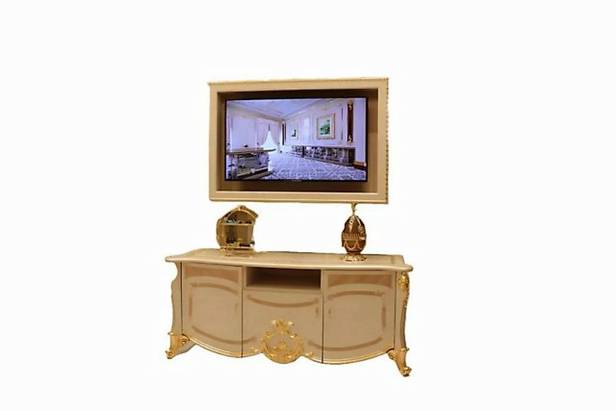 Xlmoebel Vitrine Modernes Wohnzimmermöbel-Set mit Sideboard, TV-Schrank, Lo günstig online kaufen