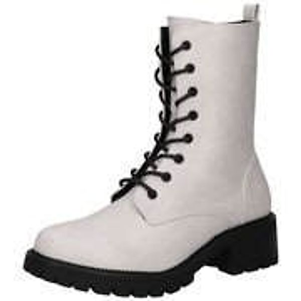 Charmosa Schnür Boots Damen weiß günstig online kaufen