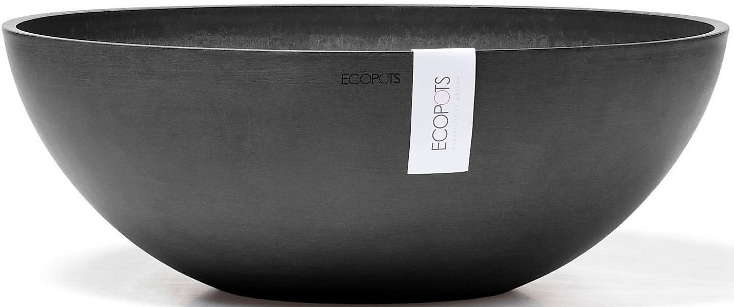 ECOPOTS Blumentopf Vienna 50 Dunkelgrau, für innen und außen: frostsicher, günstig online kaufen