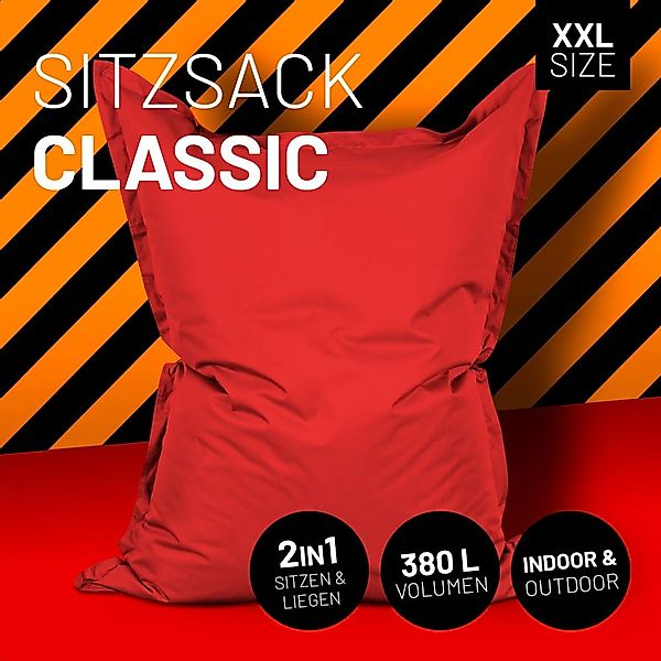 Lumaland Sitzsack XXL Bean Bag Riesen-Sitzkissen günstig online kaufen