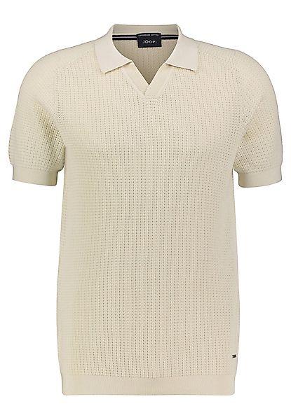 JOOP! Poloshirt Herren Strick-Poloshirt aus Baumwolle günstig online kaufen