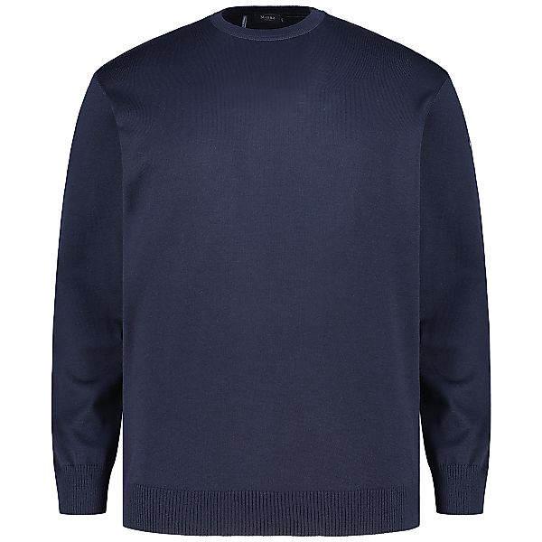 MAERZ MUENCHEN Pullover aus Merinowolle Farbe dunkelblau Größe: 66 günstig online kaufen