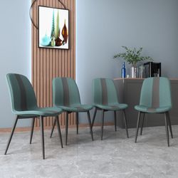 Mondeer Esszimmerstuhl Polsterstuhl, mit Metallbeinen, (4 günstig online kaufen