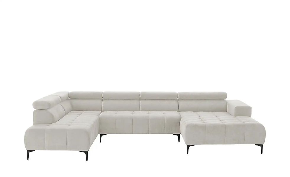 switch Wohnlandschaft  Caro ¦ creme ¦ Maße (cm): B: 350 H: 81 T: 214.0 Pols günstig online kaufen