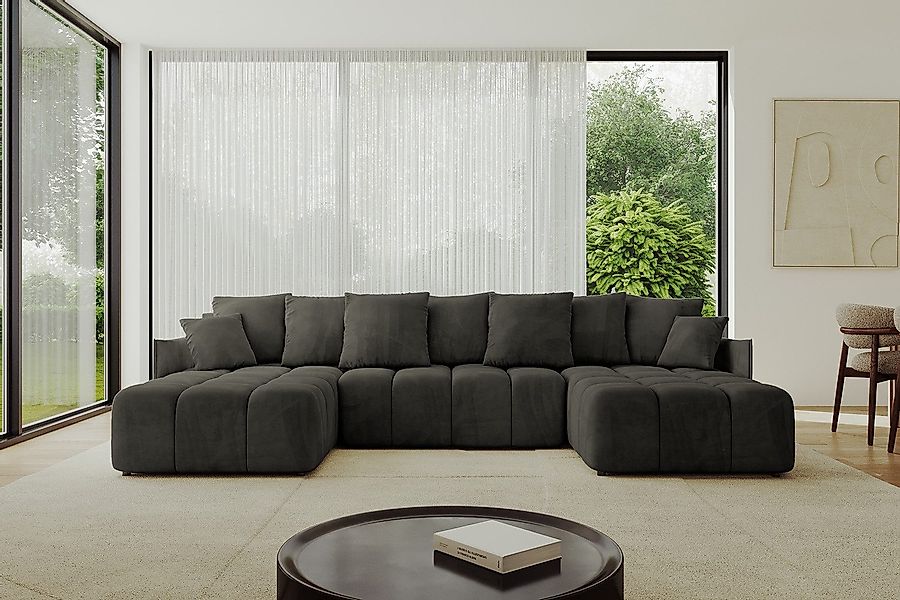 ALTDECOR Wohnlandschaft LONLI-U, Couch mit Schlaffunktion, günstig online kaufen