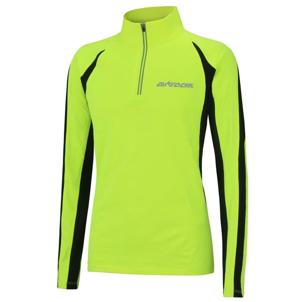 Airtracks Laufshirt Damen Thermo Laufshirt Langarm günstig online kaufen