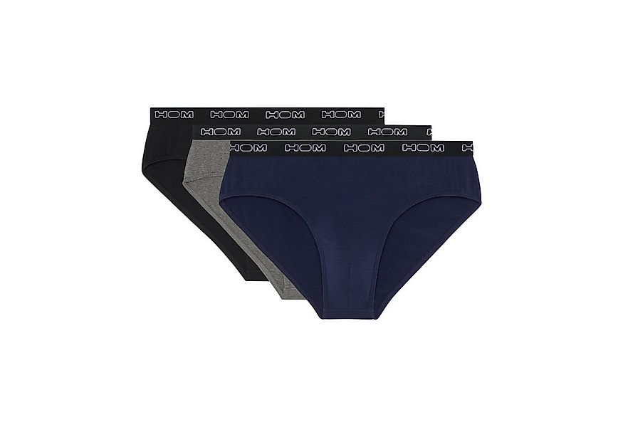 Hom Slip Boxerlines 2 (3er Pack) bequem, weich, eng, elastisch, basic, Logo günstig online kaufen