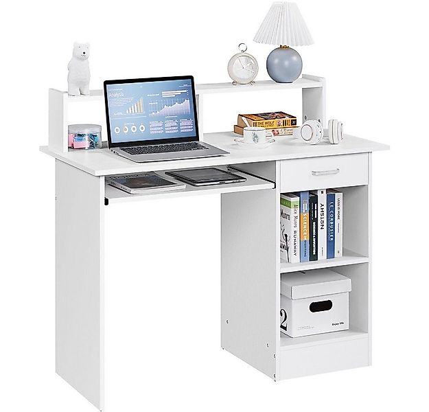 Yaheetech Schreibtisch Computertisch Laptoptisch, Bürotisch mit Schublade & günstig online kaufen