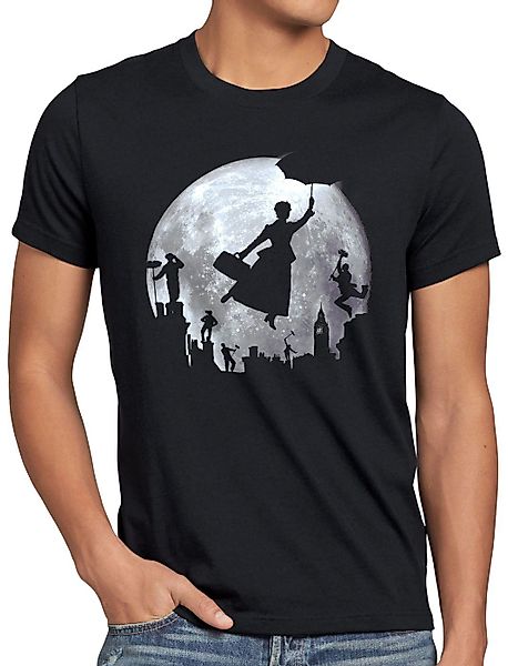 style3 T-Shirt Vollmond über London mary günstig online kaufen