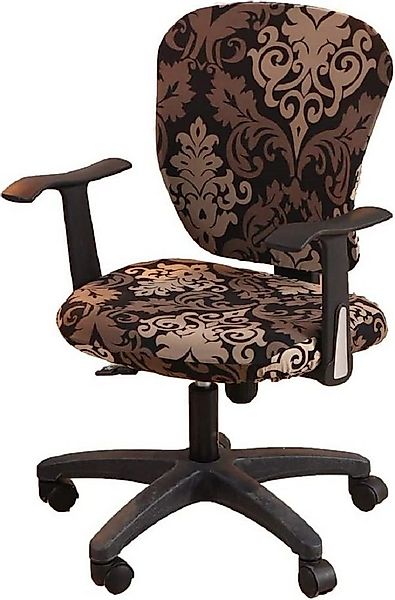 zggzerg Stuhlhusse Bürostuhlhusse Gedruckt Computer Stuhlbezüg Sanft Bürost günstig online kaufen