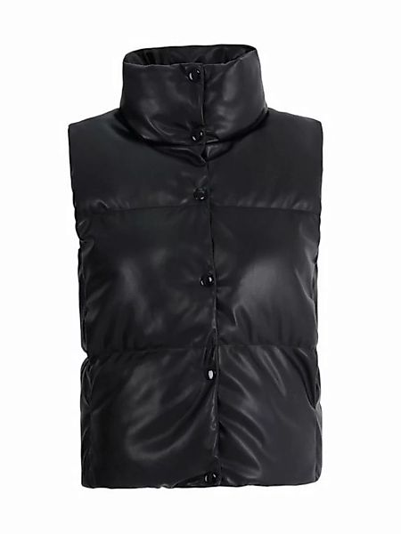 Freshlions Steppweste Freshlions Leather Puffer Vest schwarz S günstig online kaufen