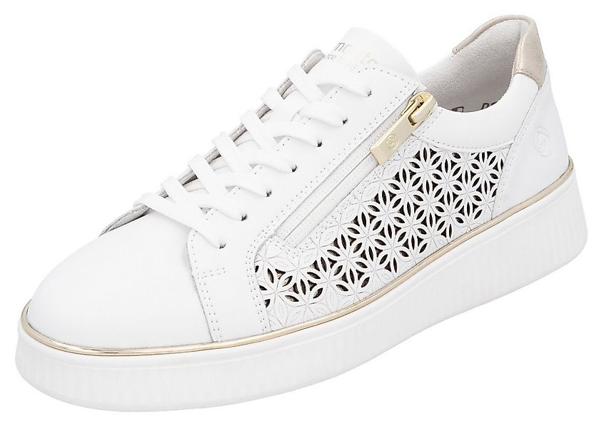 Remonte Plateausneaker, Freizeitschuh, Schnürer, Halbschuh mit Perforation günstig online kaufen