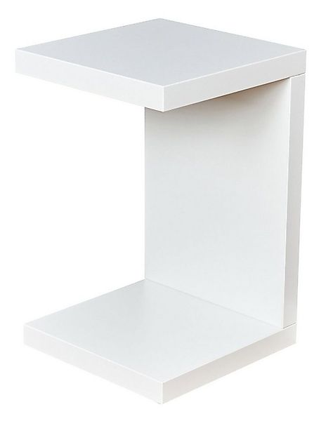 Levandeo® Couchtisch, Beistelltisch Coco Kernbuche 32x32cm Höhe 50cm günstig online kaufen