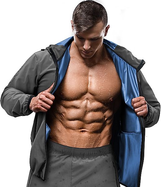 RDX Thermohemd RDX Jogginganzug zum Abnehmen, Saunaanzug Trainingsanzug Män günstig online kaufen