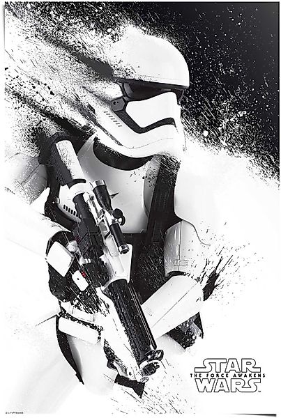 Reinders Poster "Poster Star Wars Episode VII Stormtrooper" Science-Fiction günstig online kaufen