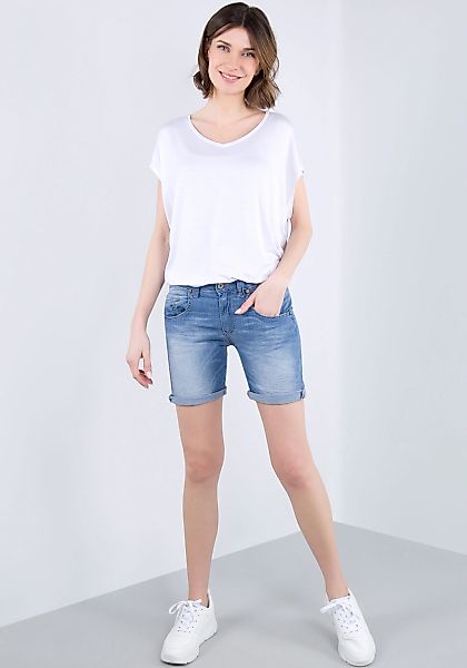 Please Jeans Shorts in leichter Denim-Qualität - Slim Fit günstig online kaufen