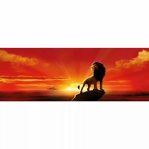 Komar Fototapete The Lion King B/L: ca. 202x73 cm günstig online kaufen