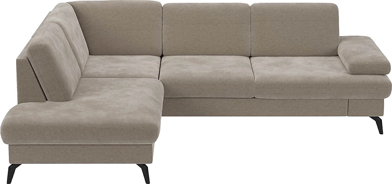 sit&more Ecksofa "Morris L-Form, inkl. Sitztiefenverstellung", wahlweise mi günstig online kaufen