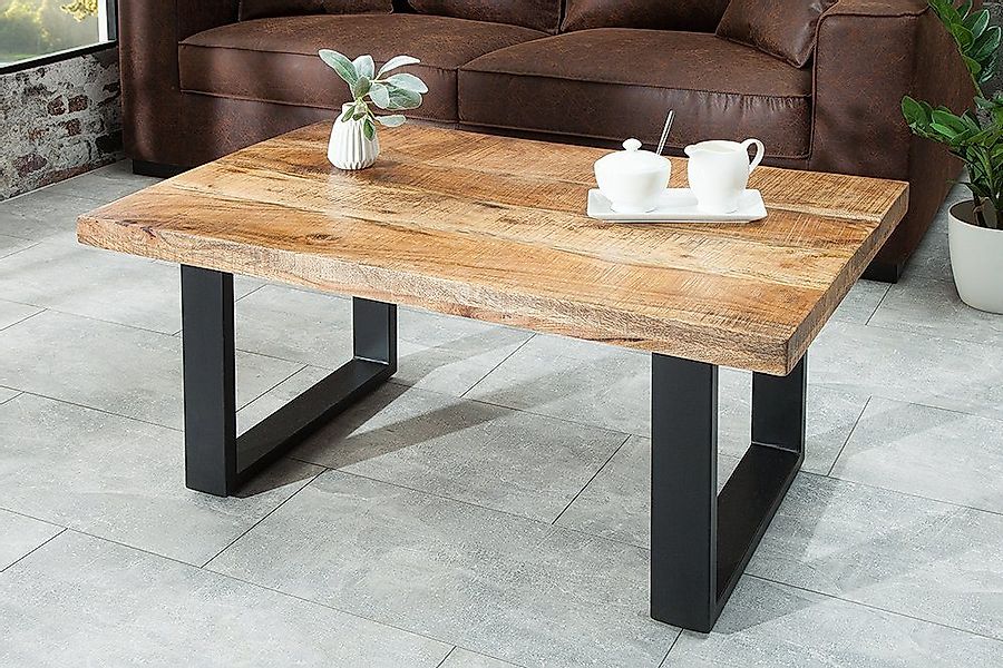 riess-ambiente Couchtisch IRON CRAFT 100cm natur/schwarz günstig online kaufen
