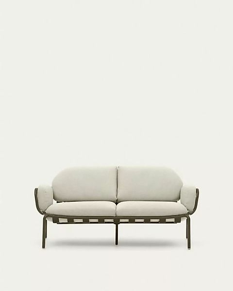 Natur24 Sofa 3- Sitzer Gartensofa Joncols 224x72x80 cm Grau Sitzgelegenheit günstig online kaufen