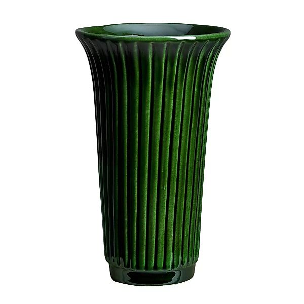 Daisy Vase glasiert Ø12cm grün günstig online kaufen