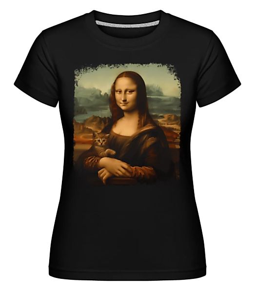 Mona Lisa Katze · Shirtinator Frauen T-Shirt günstig online kaufen