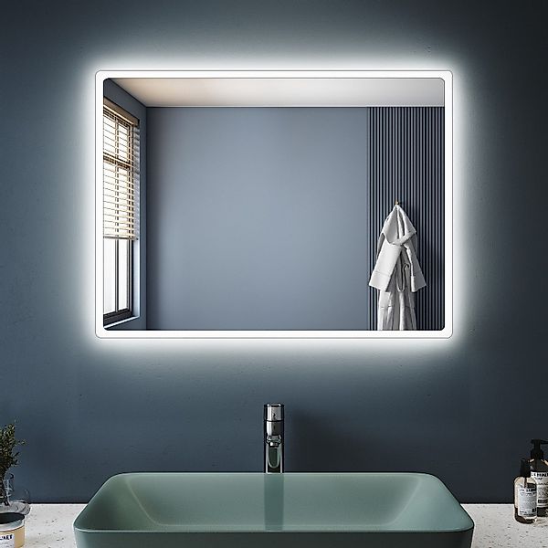 SONNI Badspiegel Badspiegel mit LED-Beleuchtung, Lichtspiegel günstig online kaufen