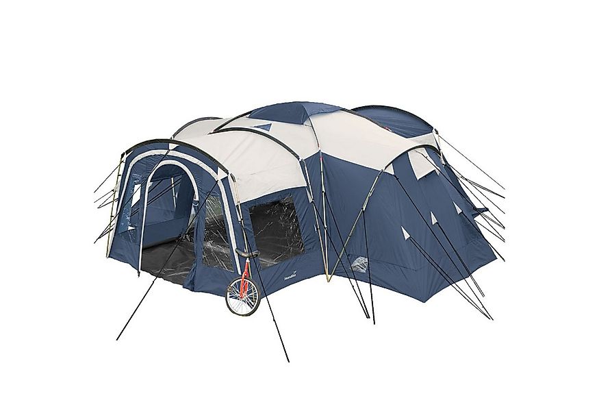 Skandika Tunnelzelt Campingzelt, Familienzelt, Nimbus 8 Sleeper, schwarzen günstig online kaufen