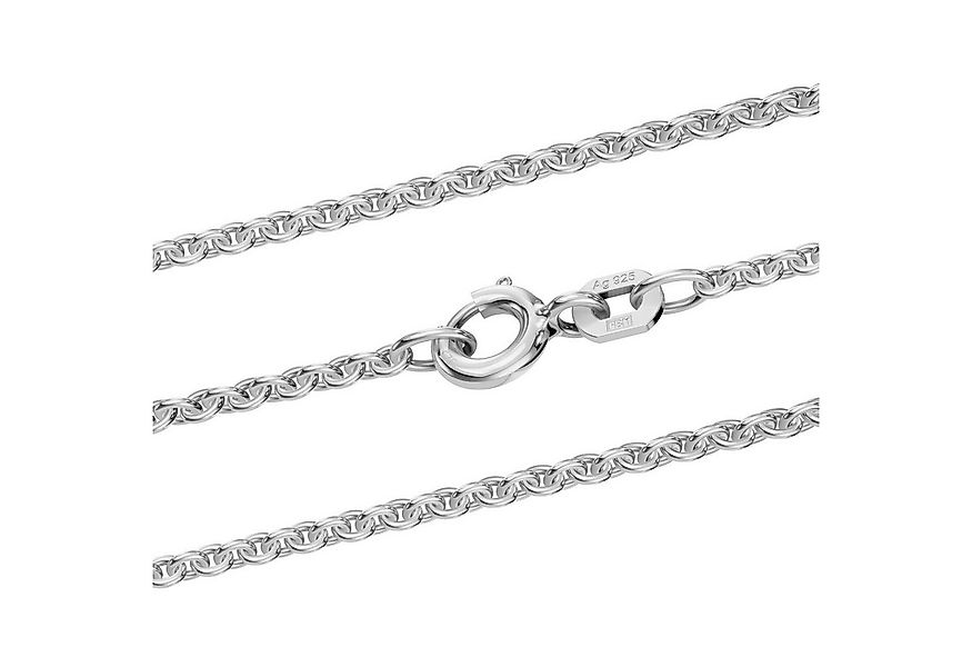 HOPLO Silberkette Silberkette Ankerkette Länge 36cm - Breite 2,0mm - 925 Si günstig online kaufen