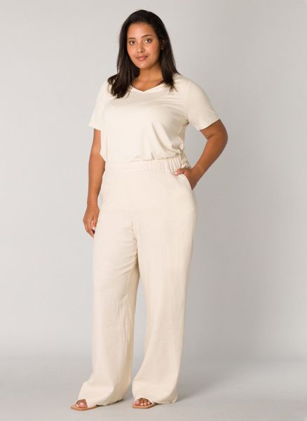 Base Level Curvy Leinenhose Yula Sommerhose, günstig online kaufen
