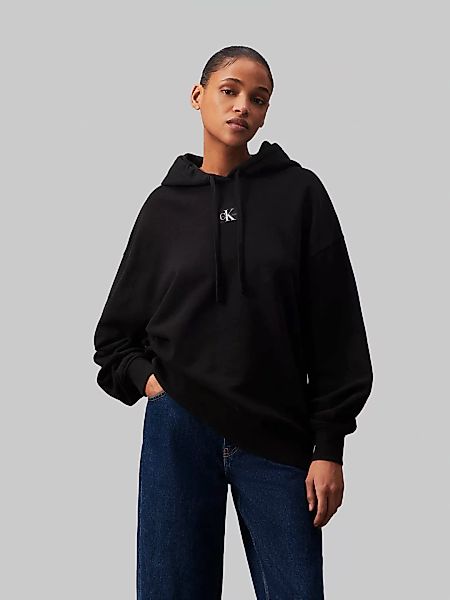 Calvin Klein Jeans Longsweatshirt "WOVEN LABEL OVERSIZED HOODIE", mit Logop günstig online kaufen