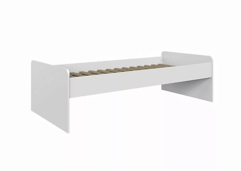 Wimex Bettgestell Wimex Multiraumkonzept Kastenbett Weiß Holzwerkstoff 90x2 günstig online kaufen