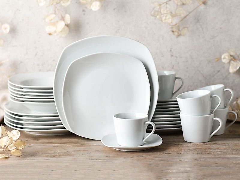 OTTO home Geschirr-Set "Arrianna" Moderne Optik, Zeitloses Design, Beliebig günstig online kaufen