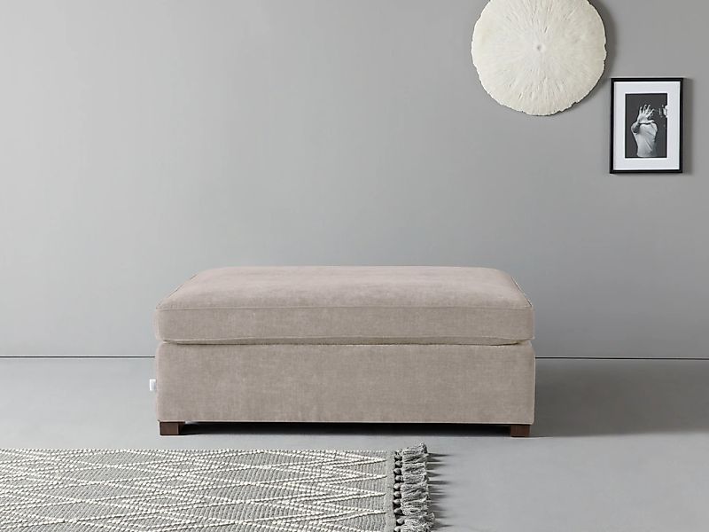Home affaire Polsterhocker "Skara XXL", Passend zur Serie "Skara XXL". günstig online kaufen