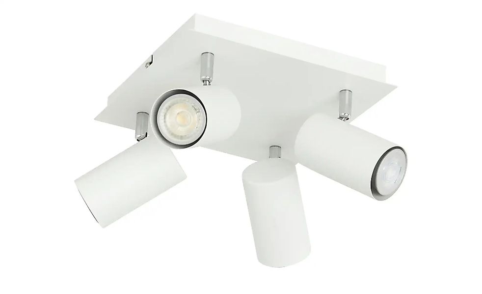 Trio Deckenspot  4-flammig  weiß   ¦ weiß ¦ Maße (cm): B: 24 H: 15 T: 24.0 günstig online kaufen