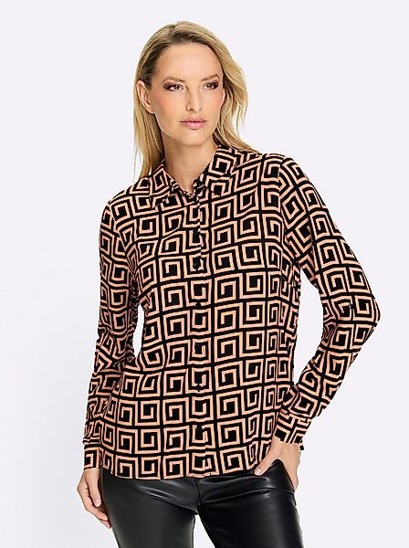 heine Klassische Bluse Druckbluse Langarm günstig online kaufen
