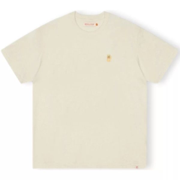 Revolution  T-Shirts & Poloshirts T-Shirt Loose 1366 LUC - Offwhite/Mel günstig online kaufen