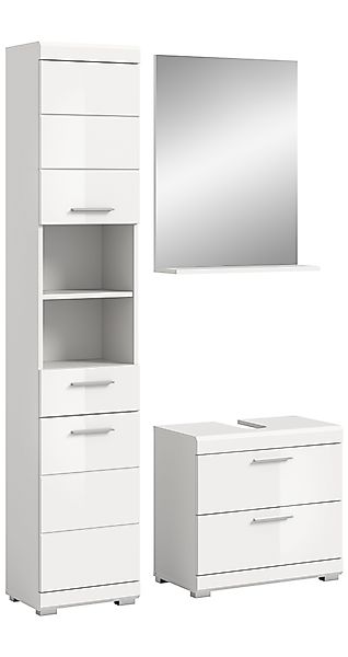 INOSIGN Badmöbel-Set Siena, 3 teilig, bestehend günstig online kaufen
