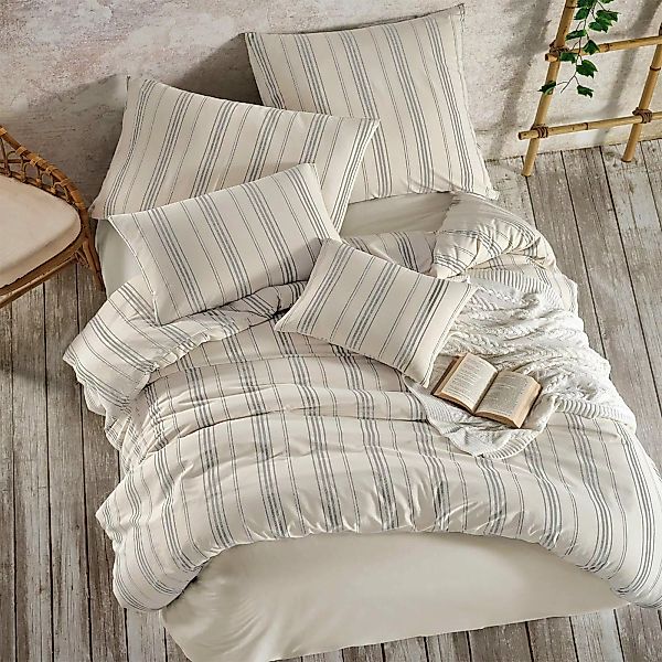 Buymax Bettwäsche Luxury Natur Bettwäsche, Yarn günstig online kaufen