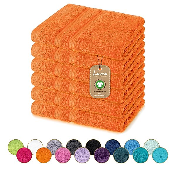 Lavea Handtuch Set Bio-Baumwoll Serie Bali, günstig online kaufen