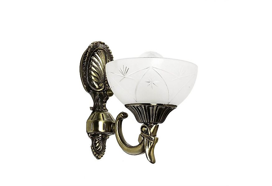 Licht-Erlebnisse Wandleuchte HENRY, ohne Leuchtmittel, Wandlampe Jugendstil günstig online kaufen