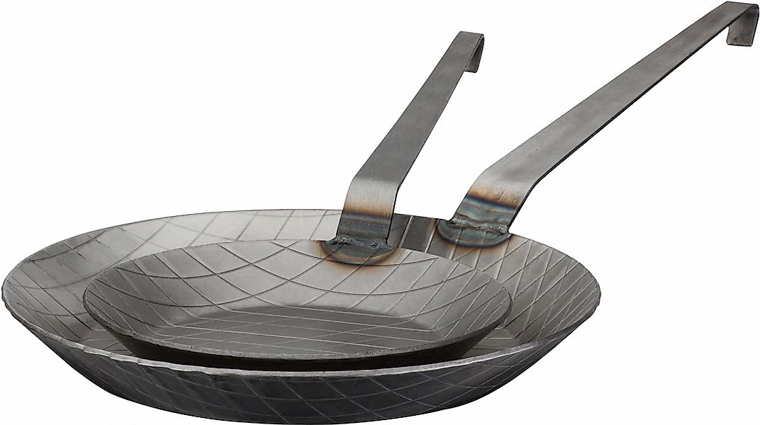 GSW Pfannen-Set Eisen Set, 1x Bratpfanne Ø 28 cm, 1x Bratpfanne Ø 20 cm, 2 günstig online kaufen