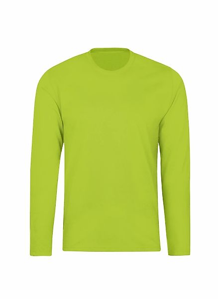 Trigema T-Shirt "TRIGEMA Langarmshirt aus 100% Baumwolle" 1 Stk. tlg. günstig online kaufen