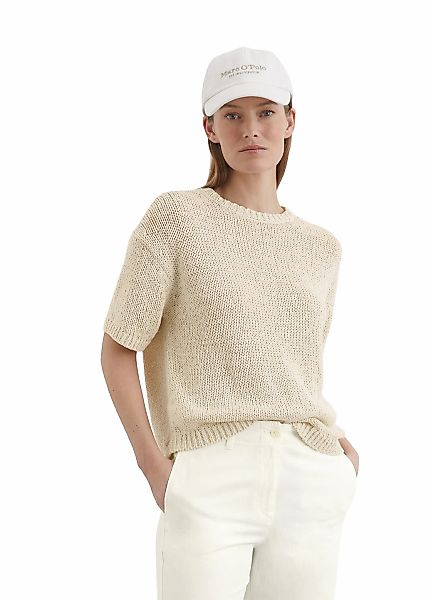 Marc OPolo Rundhalspullover "aus Organic Cotton-Mix" günstig online kaufen