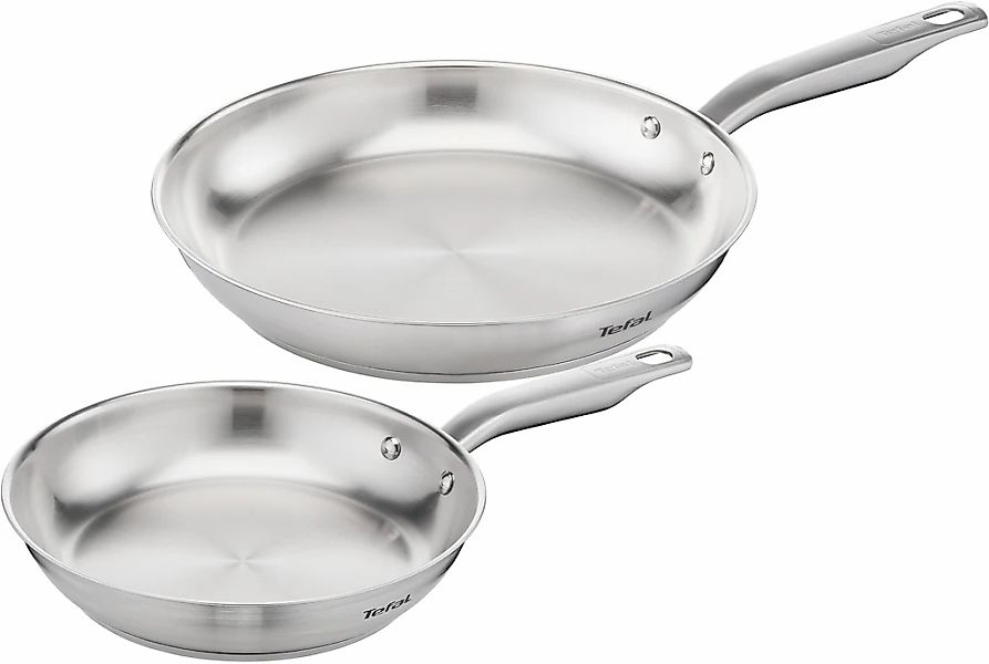 Tefal Pfannen-Set "Virtuoso, hochwertiger Premium-Edelstahl, unversiegelt" günstig online kaufen