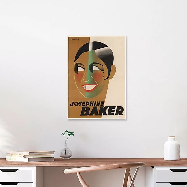 Poster / Leinwandbild - Jean Chassaing: Joséphine Baker günstig online kaufen