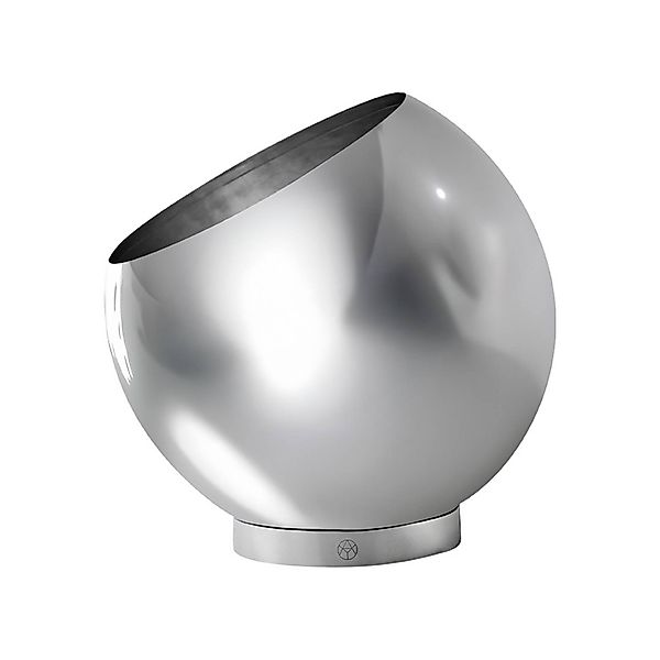 AYTM Blumentopf Globe, Ø 21 cm, silber, Edelstahl günstig online kaufen
