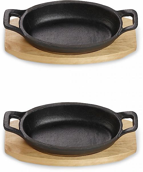 ECHTWERK Servierpfanne »2x Servierschale "SMALL"« Gusseisen Set, 2 Stk. tlg günstig online kaufen