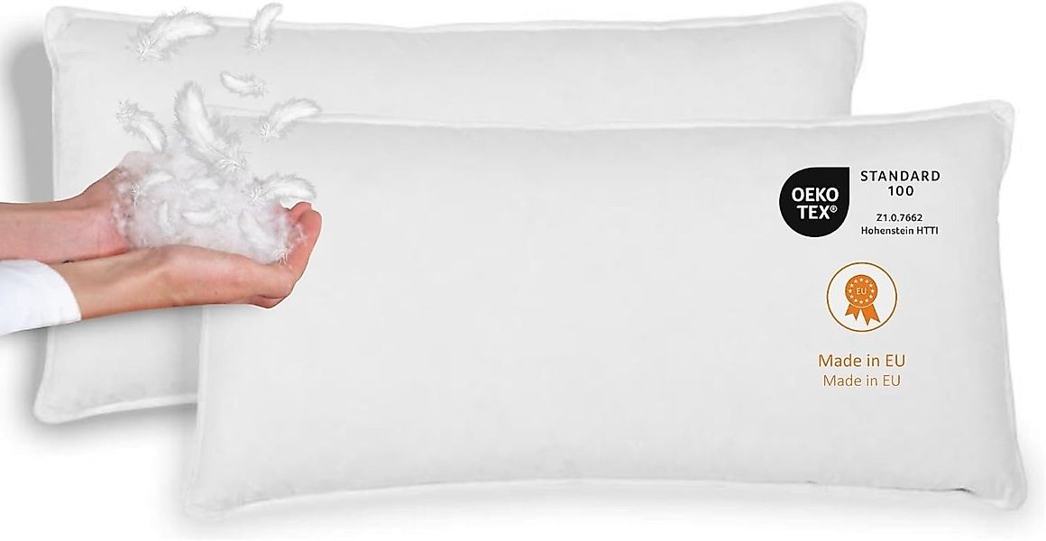 sleepling Federkissen, Füllung: Daunen- und Federn, günstig online kaufen