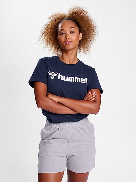hummel T-Shirt Regular Fit Stretch Rundhalsausschnitt Logo hmlGO 2.0 LOGO T günstig online kaufen